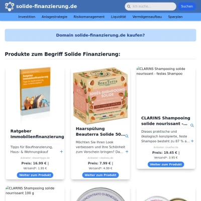 Screenshot solide-finanzierung.de