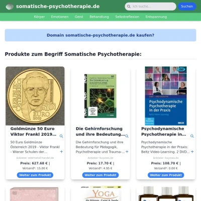 Screenshot somatische-psychotherapie.de