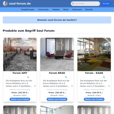 Screenshot soul-forum.de