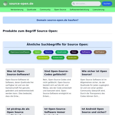 Screenshot source-open.de