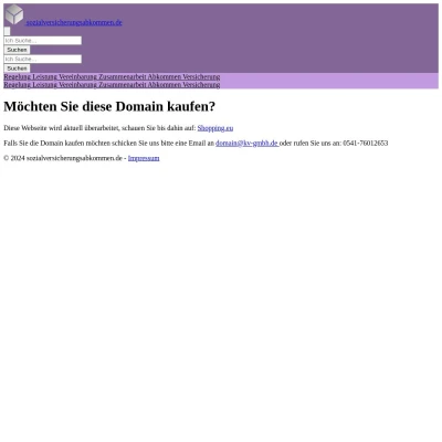 Screenshot sozialversicherungsabkommen.de