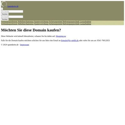 Screenshot spannkette.de