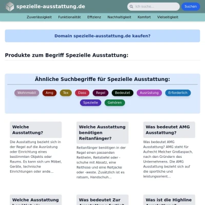 Screenshot spezielle-ausstattung.de