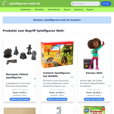 Screenshot spielfiguren-welt.de