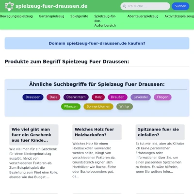 Screenshot spielzeug-fuer-draussen.de