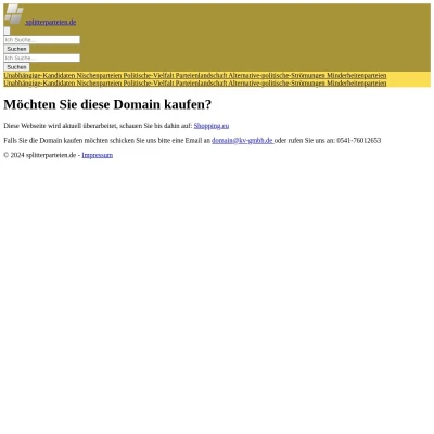 Screenshot splitterparteien.de