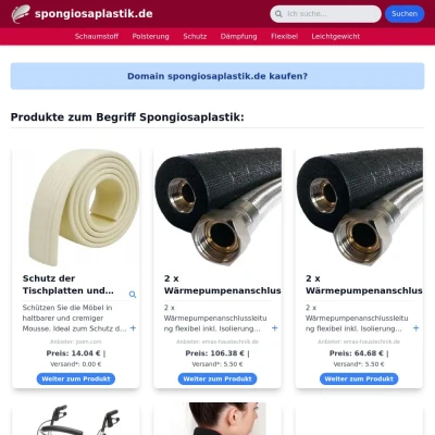 Screenshot spongiosaplastik.de