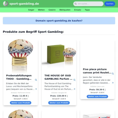 Screenshot sport-gambling.de