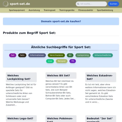 Screenshot sport-set.de