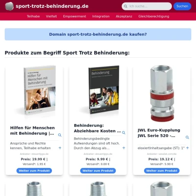 Screenshot sport-trotz-behinderung.de