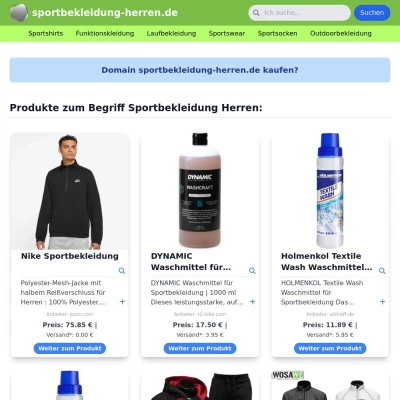 Screenshot sportbekleidung-herren.de