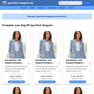 Screenshot sportlich-elegant.de