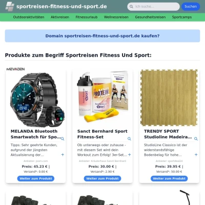 Screenshot sportreisen-fitness-und-sport.de