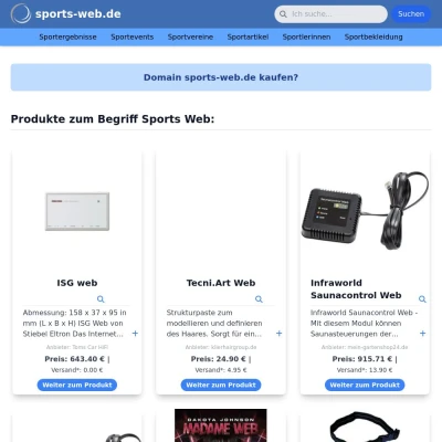 Screenshot sports-web.de