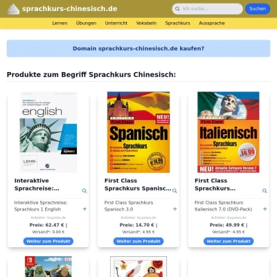 Screenshot sprachkurs-chinesisch.de