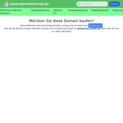 Screenshot spsprogrammierung.de