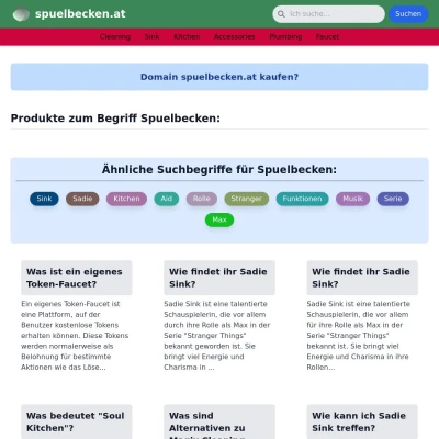 Screenshot spuelbecken.at