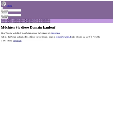 Screenshot srfh.de