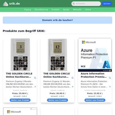 Screenshot srik.de