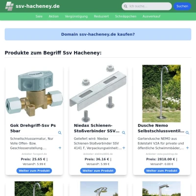 Screenshot ssv-hacheney.de