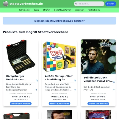 Screenshot staatsverbrechen.de