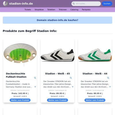 Screenshot stadion-info.de