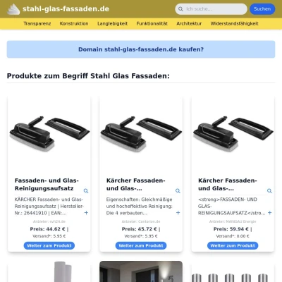 Screenshot stahl-glas-fassaden.de