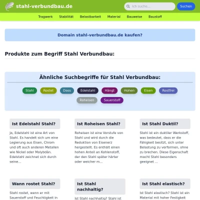 Screenshot stahl-verbundbau.de