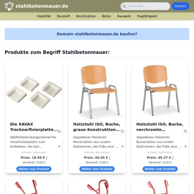 Screenshot stahlbetonmauer.de