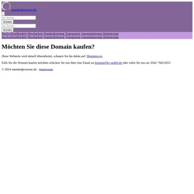 Screenshot standardprozesse.de