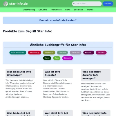 Screenshot star-info.de