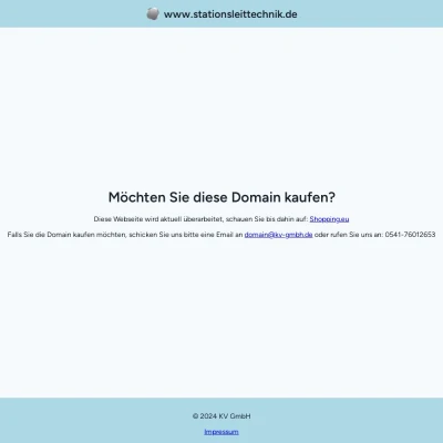 Screenshot stationsleittechnik.de