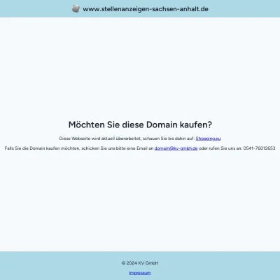 Screenshot stellenanzeigen-sachsen-anhalt.de