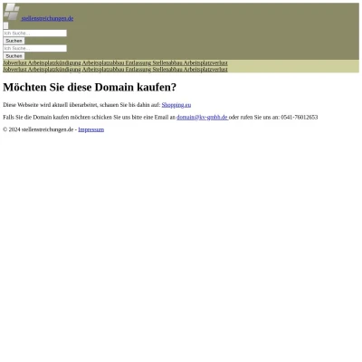 Screenshot stellenstreichungen.de