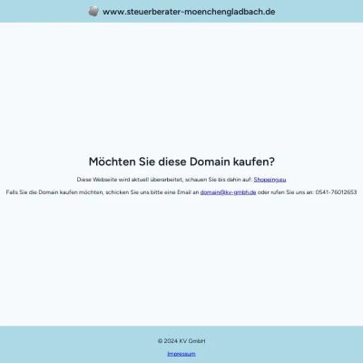 Screenshot steuerberater-moenchengladbach.de