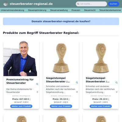 Screenshot steuerberater-regional.de
