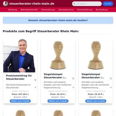 Screenshot steuerberater-rhein-main.de