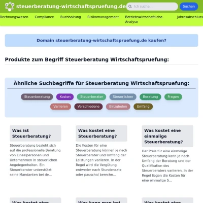 Screenshot steuerberatung-wirtschaftspruefung.de