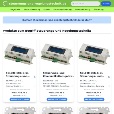 Screenshot steuerungs-und-regelungstechnik.de