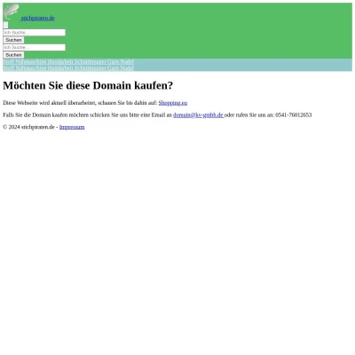 Screenshot stichpiraten.de