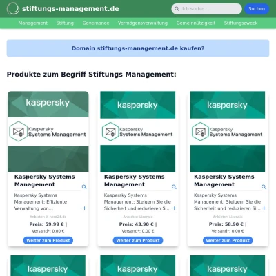 Screenshot stiftungs-management.de