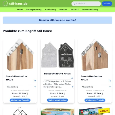 Screenshot stil-haus.de