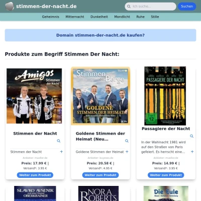 Screenshot stimmen-der-nacht.de