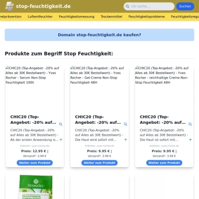 Screenshot stop-feuchtigkeit.de