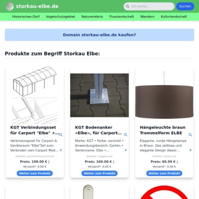 Screenshot storkau-elbe.de