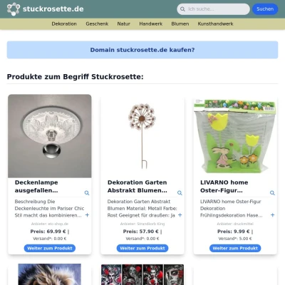 Screenshot stuckrosette.de