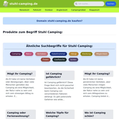 Screenshot stuhl-camping.de