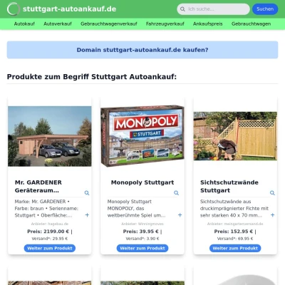Screenshot stuttgart-autoankauf.de