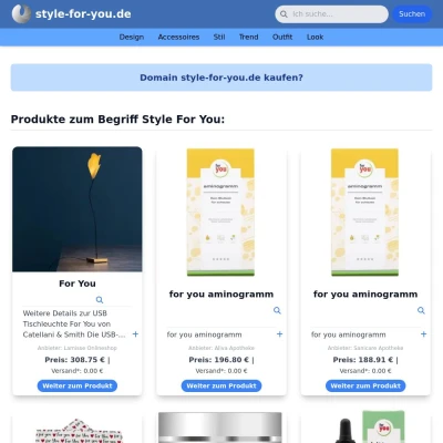 Screenshot style-for-you.de