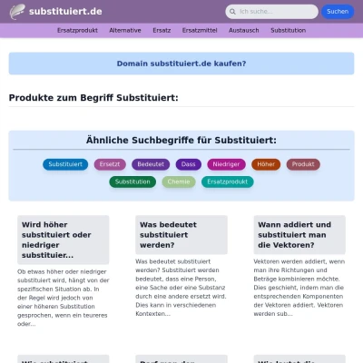 Screenshot substituiert.de